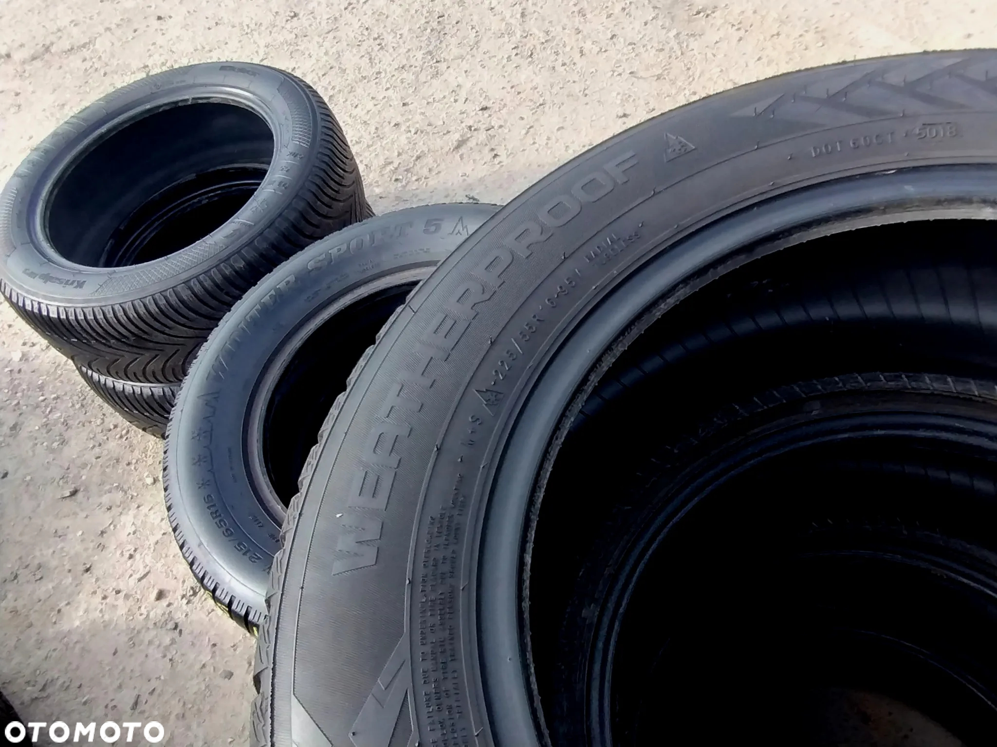 225/55R16 Opony Całoroczne Wielosezonowe NOKIAN WEATHERPROOF Legnica ALU-RAD 6,5mm 225/55 - 10