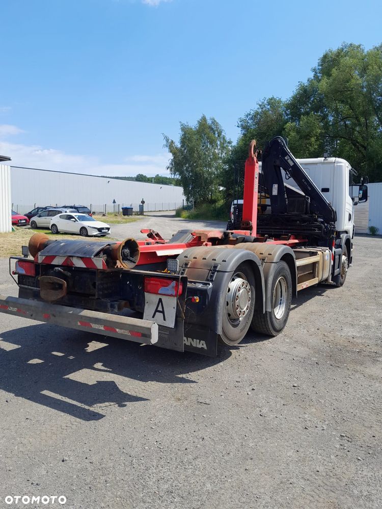 Scania G 440 6x2 HAK HAKOWIEC + HDS dzwig żuraw HIAB / RADIO + 5/6 funkcja - 13