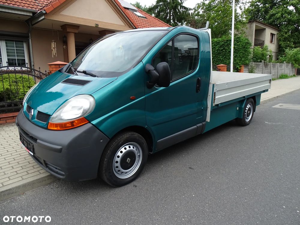 Renault Trafic 1,9 DCI -90 KONI , skrzynia ładunkowa , 3 miejsca , cały oryginał. - 1