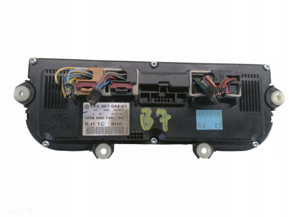 panel sterowania klimatyzacją vw passat b7 10-14 5k0907044dt 5hb009746-80 - 2