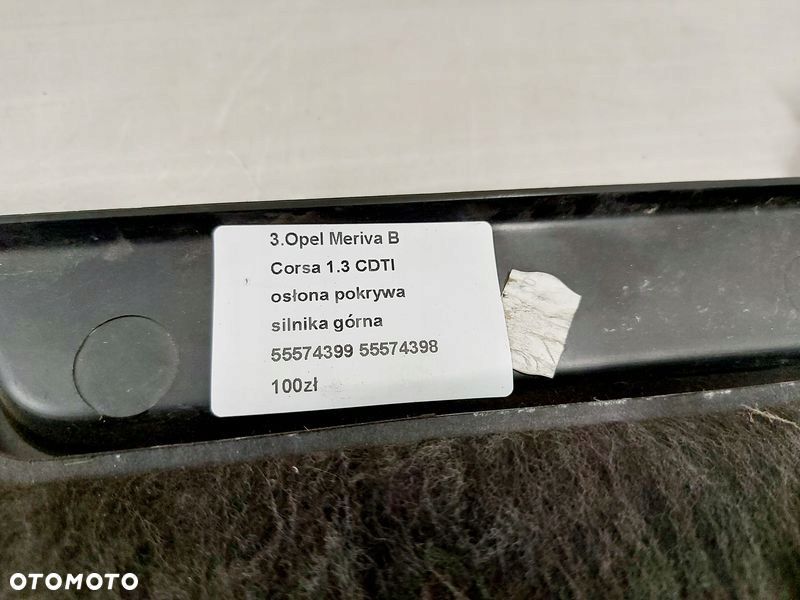OPEL MERIVA B CORSA 1.3 CDTI OSŁONA POKRYWA SILNIK - 5