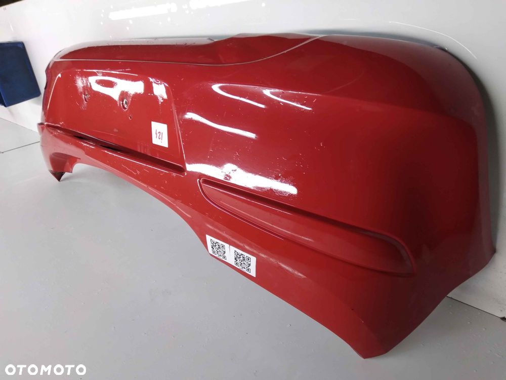 } ZDERZAK TYŁ TYLNY DO OPEL CORSA D Z547 CZERWONY 3D 3 DRZWI HB - 3