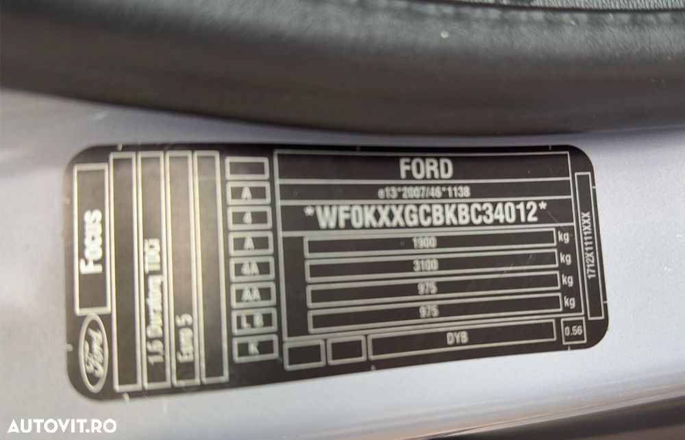 Ford Focus 1.6 TDCI DPF Ambiente - 9