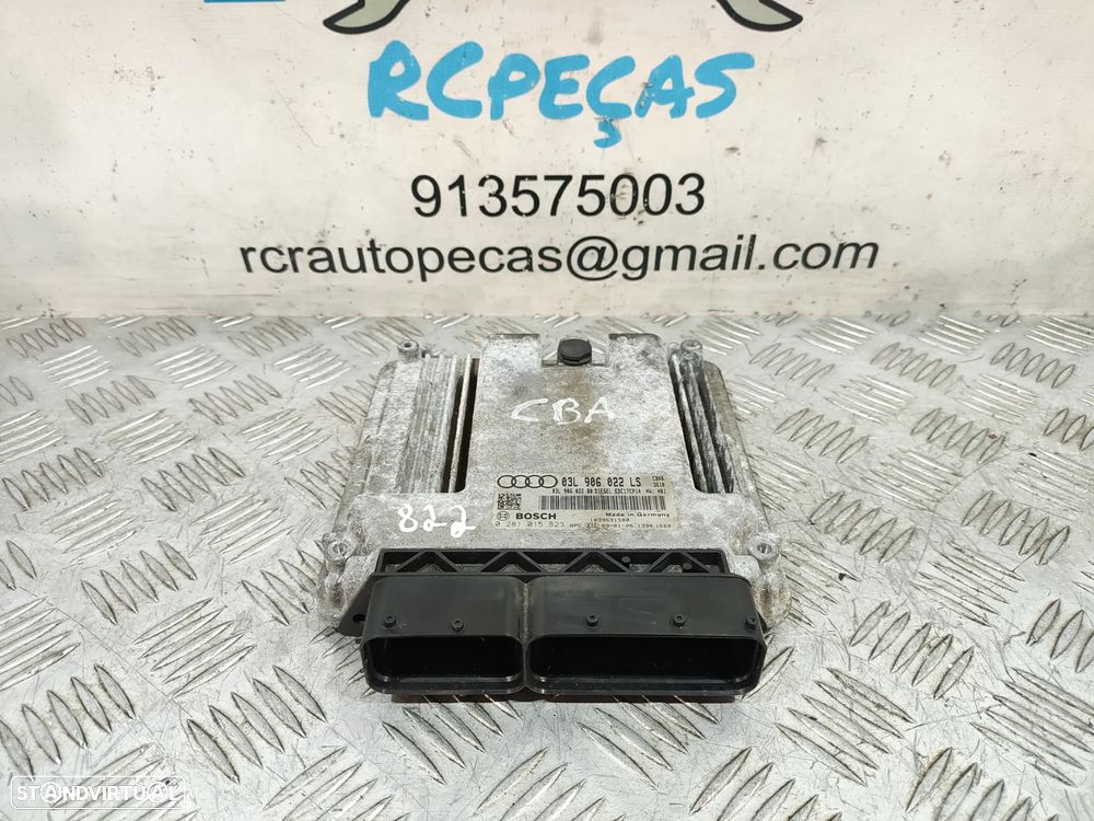 Centralina Motor Bosch VWAG Audi VW Volkswagen 2.0 TDI 16v 140cv CBA - 2