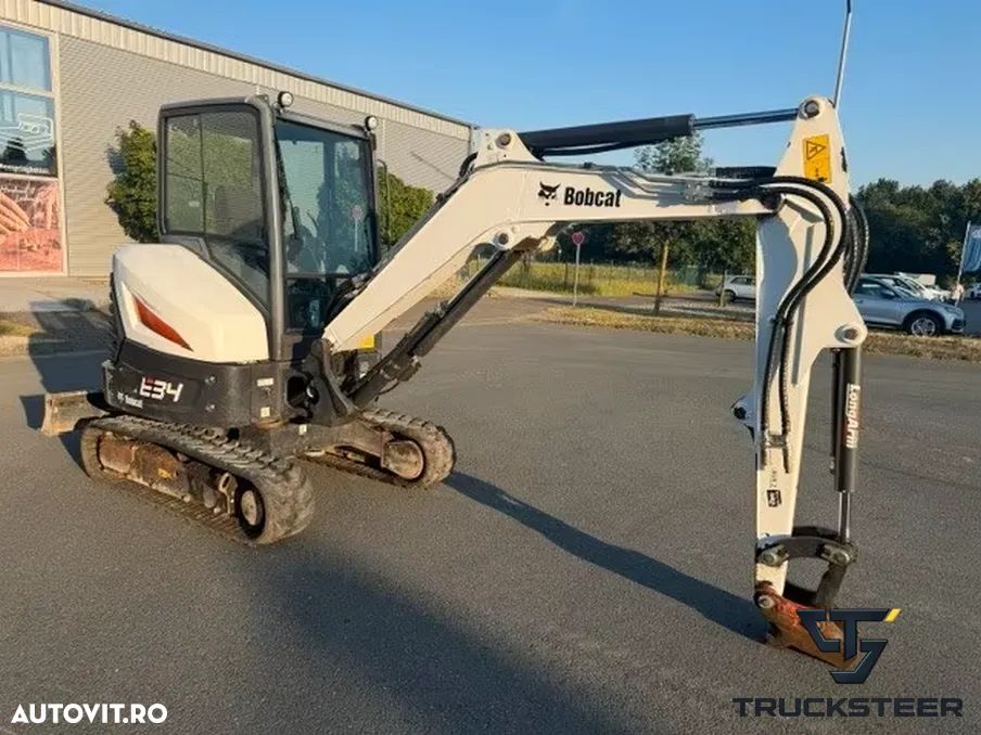 Bobcat E34 | Lama Nivelatoare | JoyStick - 4