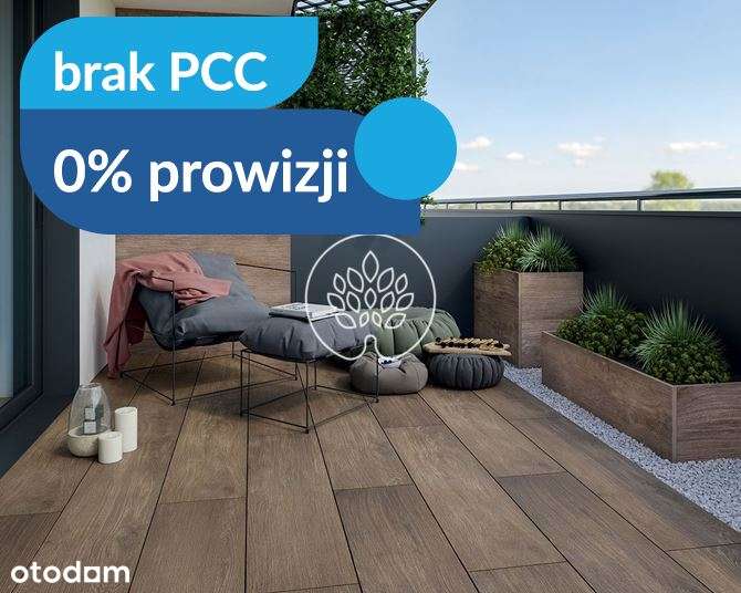 LOFTOWY STYL | 2 pokoje 45m2 | Balkon | Centrum