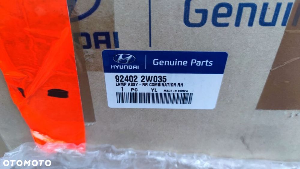 Hyundai Santa Fe III 12- Lampa Tylna Tył R Komplet - 4