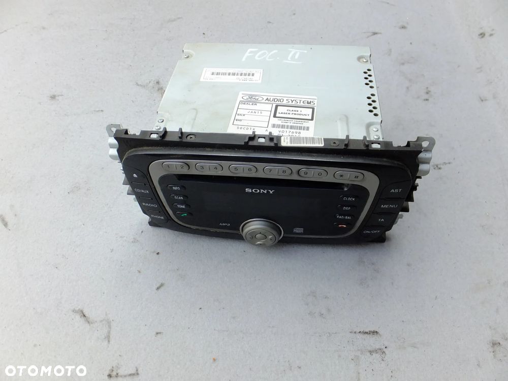 radio cd ford focus mk2 lift 2009r 7M5T-18C939-EF - 1