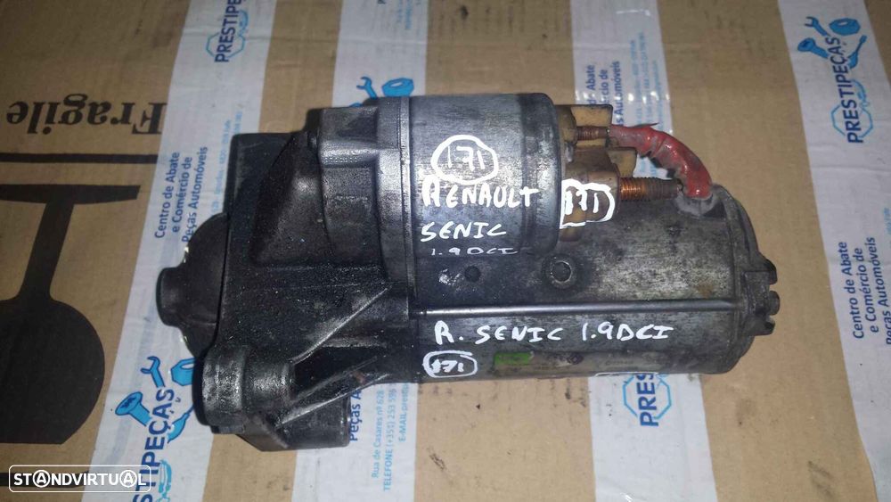 Motor De Arranque D7R49 8200331251 RENAULT SCENIC 2005 1.9DCI RENAULT LAGUNA 2004 1.9 DCI RENAULT MEGANE 2 2004 1.9 DCI RENAULT ESPACE 4 2005 1.9 DCI 115CV 5P CINZA ESCURO - 1