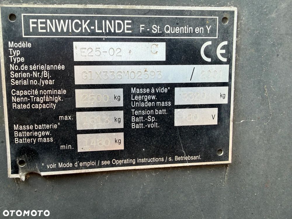 Linde E25 - 7