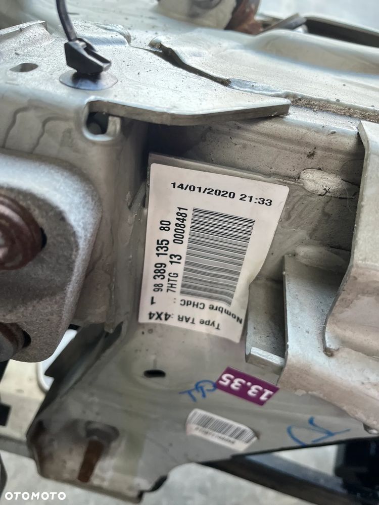 TYLNA OŚ BELKA SILNIK HYBRYDA PEUGEOT 3008 20r - 6