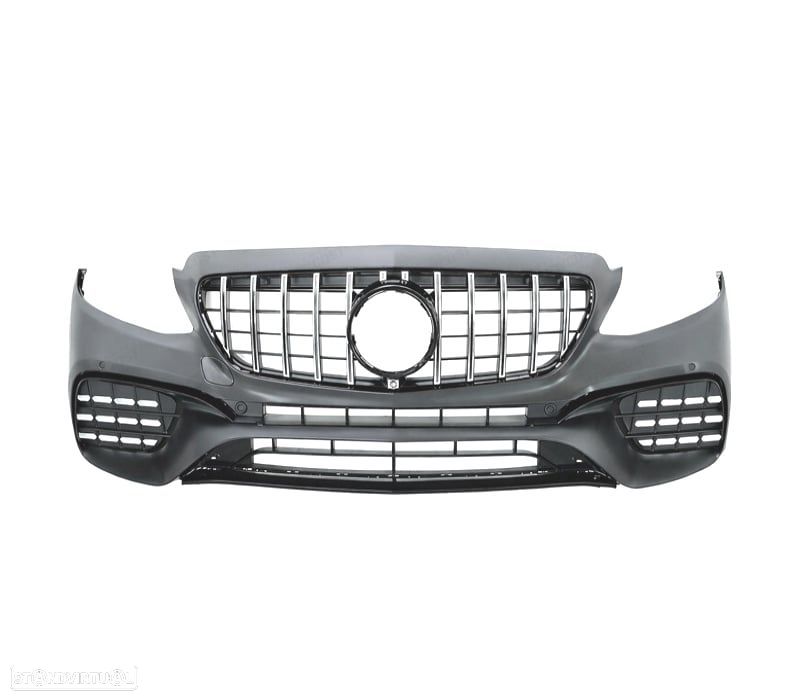 PARA-CHOQUES FRONTAL MERCEDES W213 C238 16-18 LOOK E63 AMG PDC - 2