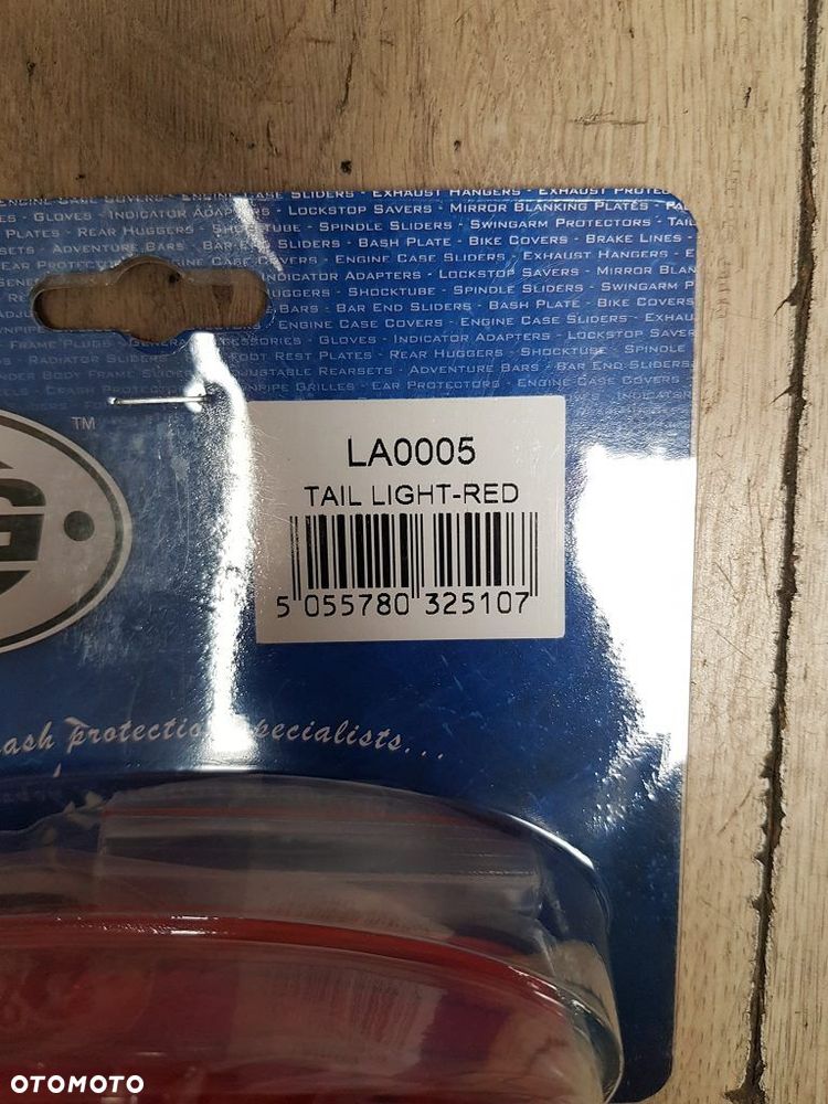 Uchwyt tablicy lampa R&G LP0150BK Honda CRF 250 Rally - 6