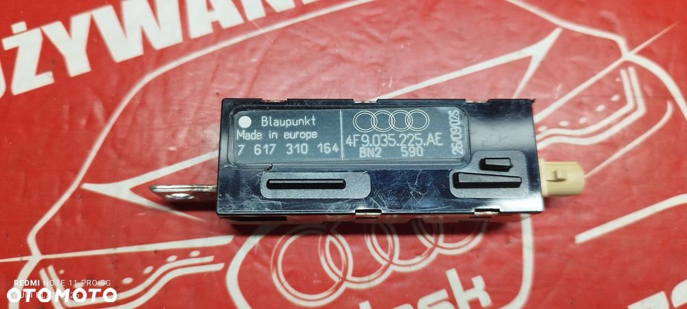 Wzmacniacz Antenowy Audi A6 C6 2.0 TDI Kombi 2009 rok Części Blask Gołdap - 2