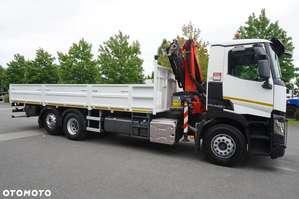 Renault C380 P6X2 E6 / 160 tys. km! / HDS Palfinger PK 19.001 SLD5 / Burtowy 19 EPAL_257876 - 12