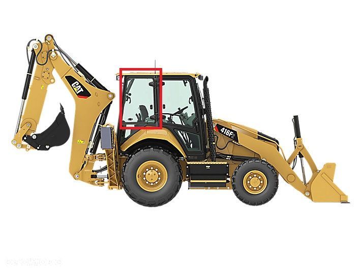 Szyba Szyby CAT F2 Boczna Prawa nr 18 - 2