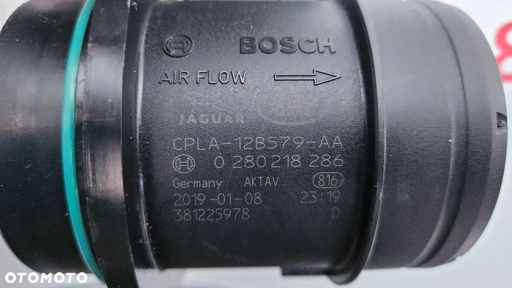 Jaguar XJ 351 2013- 3.0 SC 5.0 SC Przepływomierz BOSCH CPLA-12B579-AA - 2