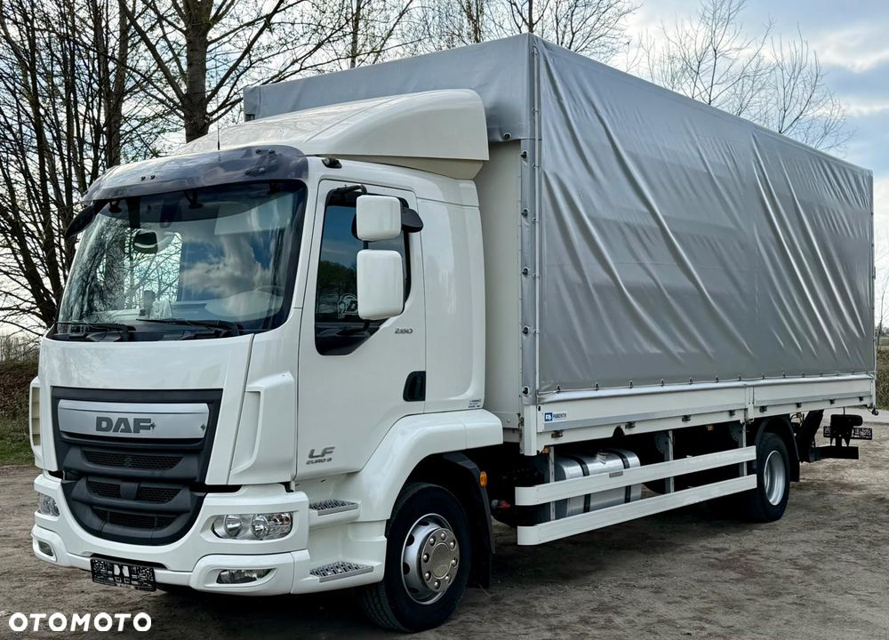 DAF LF 260 / BURTO - FIRANKA / AUTOMAT / WINDA / 14 T DMC / 6 981 KG ŁADOWNOŚCI / SPROWADZONY - 2