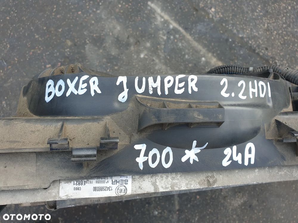 KOMPLET CHŁODNIC PEUGEOT BOXER CITROEN JUMPER 2.2 HDI - 9