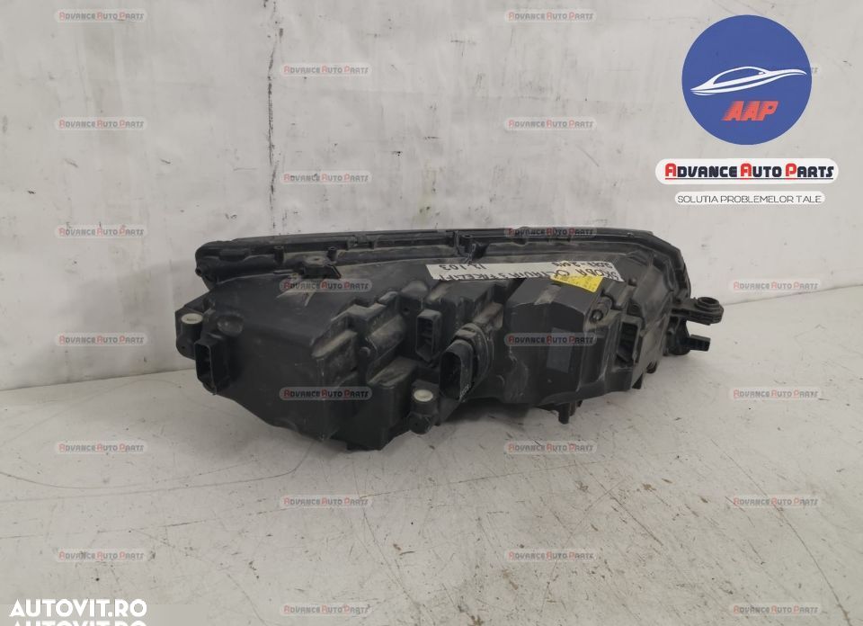 Far Stanga original cu Full Led Skoda  Octavia  3 facelift 2017 2018 2 - 6
