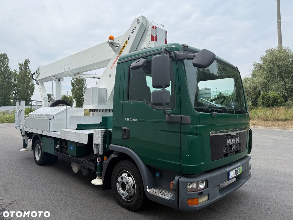 MAN Lift Podnośnik Koszowy Wumag WT300 30Metrów  20m w Bok Zwyżka UDT na Rok! Ogon ! Jak Ruthman GSR Multitel - 31