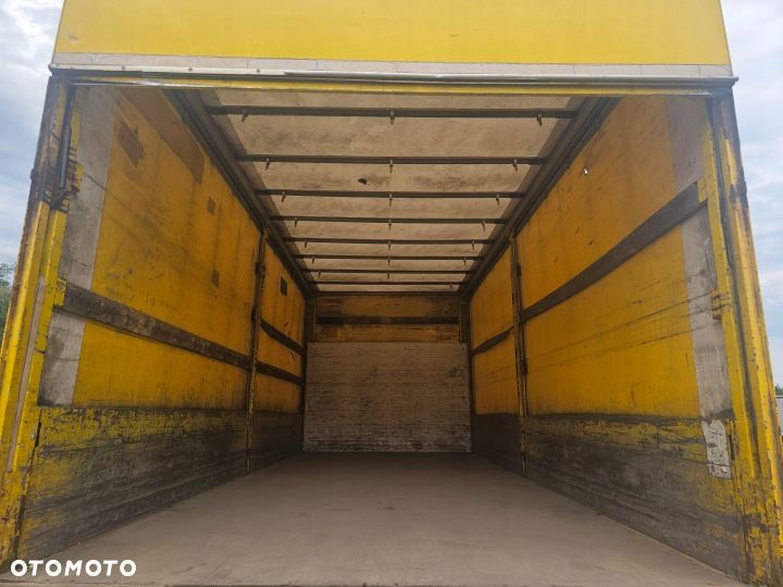 ZABUDOWA SKRZYNIA PLANDEKA PAKA FIRANKA DACH OTWIERANY MAGAZYN 6,2 m MAN TGL MERCEDES ATEGO EUROCARGO DAF LF 45 55 MIDLUM - 10