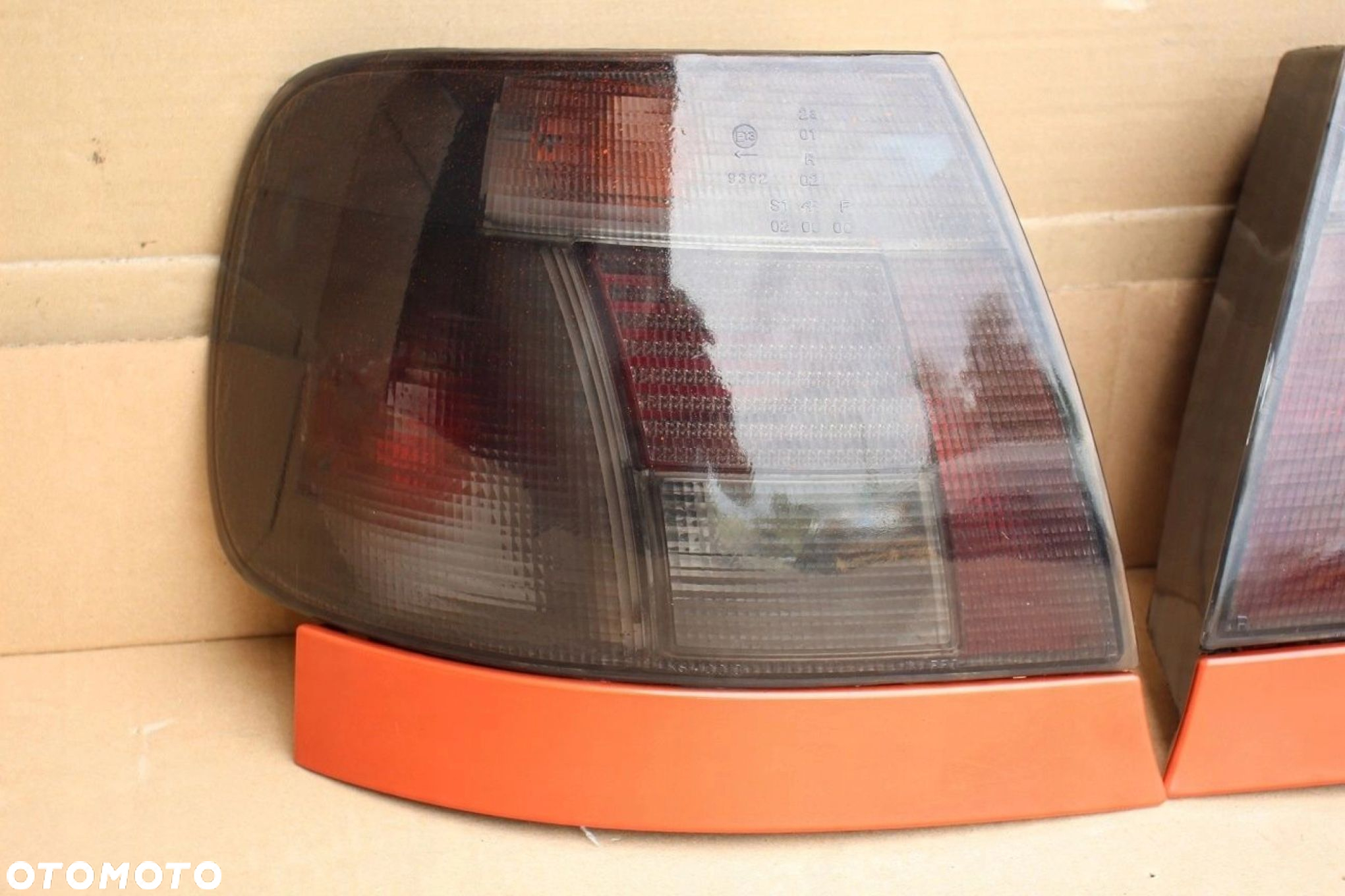Lampy tył tylne AUDI A4 B5 sedan IN PRO BLACK tuning czarne oryginalne ! - 7