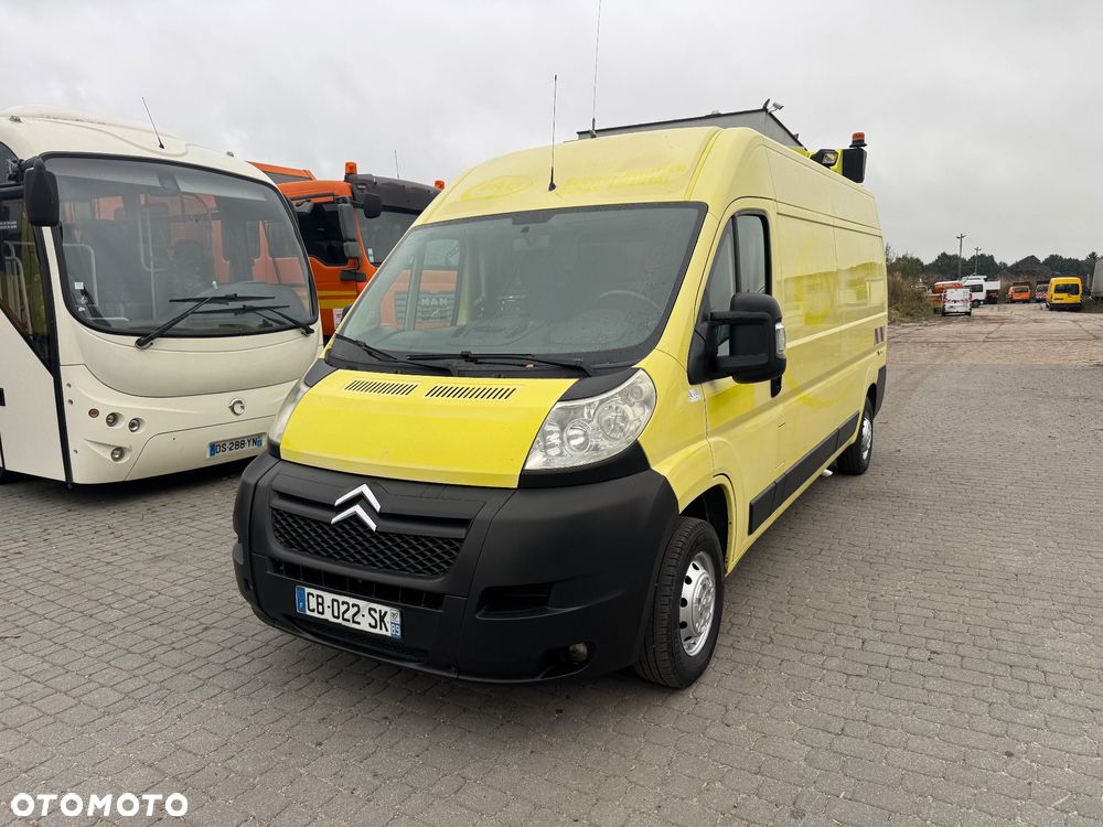 Citroën JUMPER L3H2 Maxi 2012 r. Oswietlenie Roboty drogowe Mobilny Serwis I właściciel WEBASTO - 2