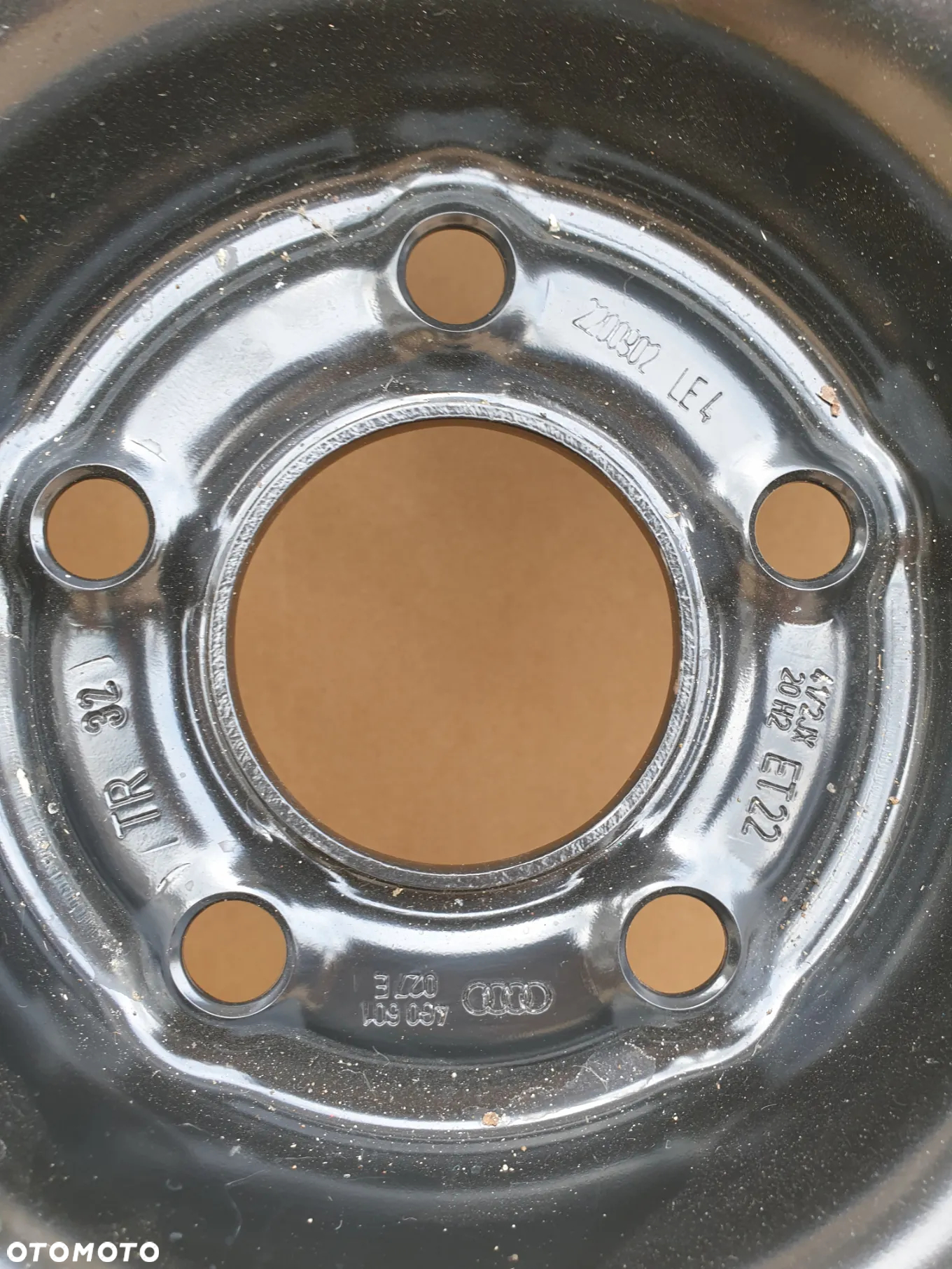 VW SKODA SEAT 5X112  AUDI A6  C7 A7 A5 4G DOJAZDÓWKA ZAPAS KOŁO ZAPASOWE CIENKIE CIENKI DOJAZD R20 4G0601027E T 145/60 R20 NOWE ! - 7