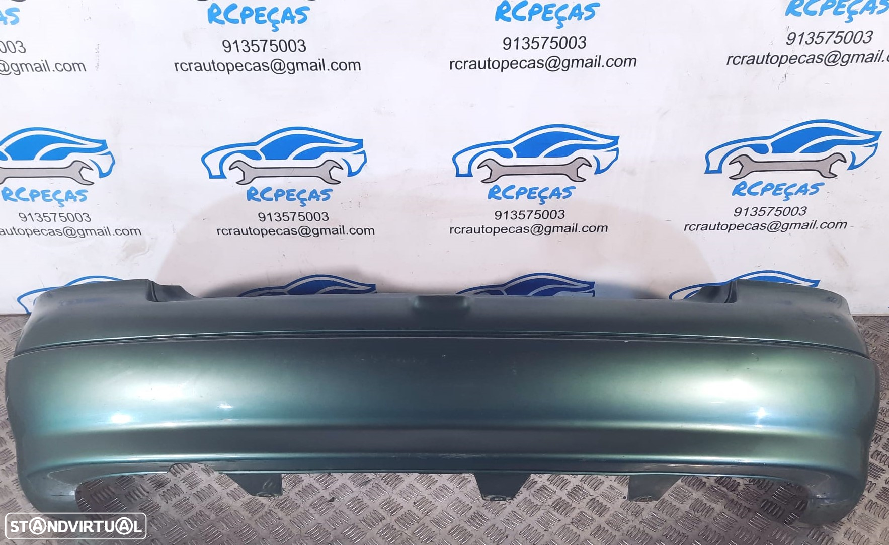 PARACHOQUES TRASEIRO TRÁS OPEL ASTRA G T98 GM90559515 90559515 PARA-CHOQUES PARA CHOQUES ORIGINAL - 3