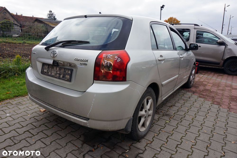 TOYOTA COROLLA E12 LIFT 5D HB 2005 1C0 1.4 D4D 1ND-TV 90KM C53 SREBRNY na części - 5
