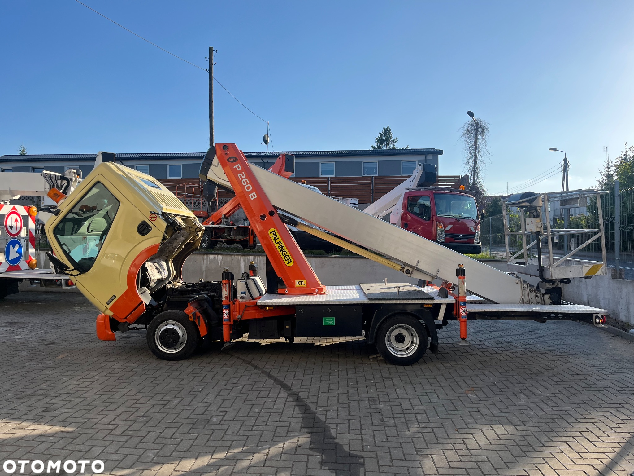 Nissan Podnośnik Koszowy 26 metrów Zwyżka 15 w Bok Wumag Palfinger UDT jak Ruthmann Multitel Gsr - 4