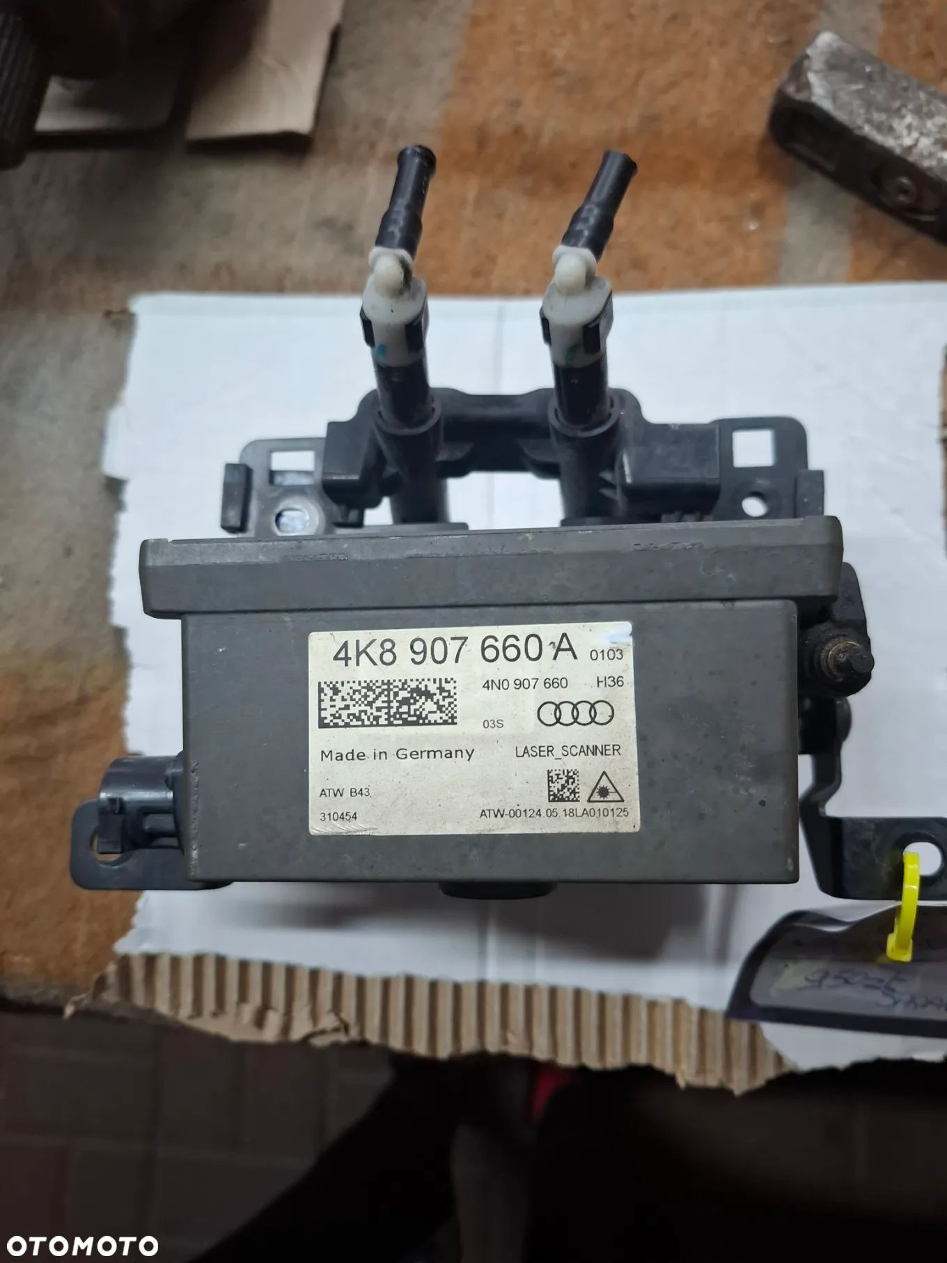 Radar distronic laser scaner ACC Audi - 1