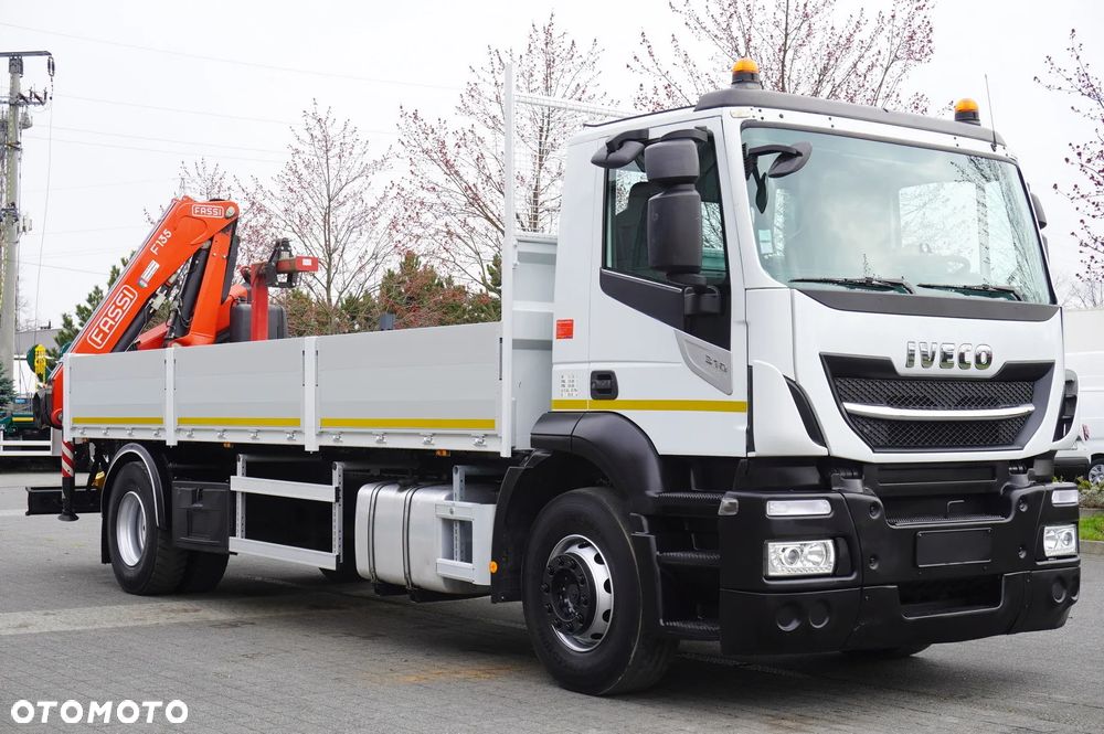 Iveco Stralis 19.310 4x2 E6 / 100 tys. km! / FASSI F135A.0.22 / 430 MTH / pilot / rotator / burtowy 16 EPAL - 4