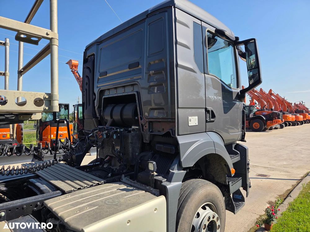 MAN TGS 18.510 4x2, 2023, 130.117km, kit BASCULARE, anv 80% ok, cutie AUTOMATA, bara metalica, posibilitate leasing 4 ani, Pret AUTOTRACTOR 63.900 EUR+Tva si pret ANSAMBLU cu MEILLER 2023, 28mc-89.900 EUR+Tva - 7
