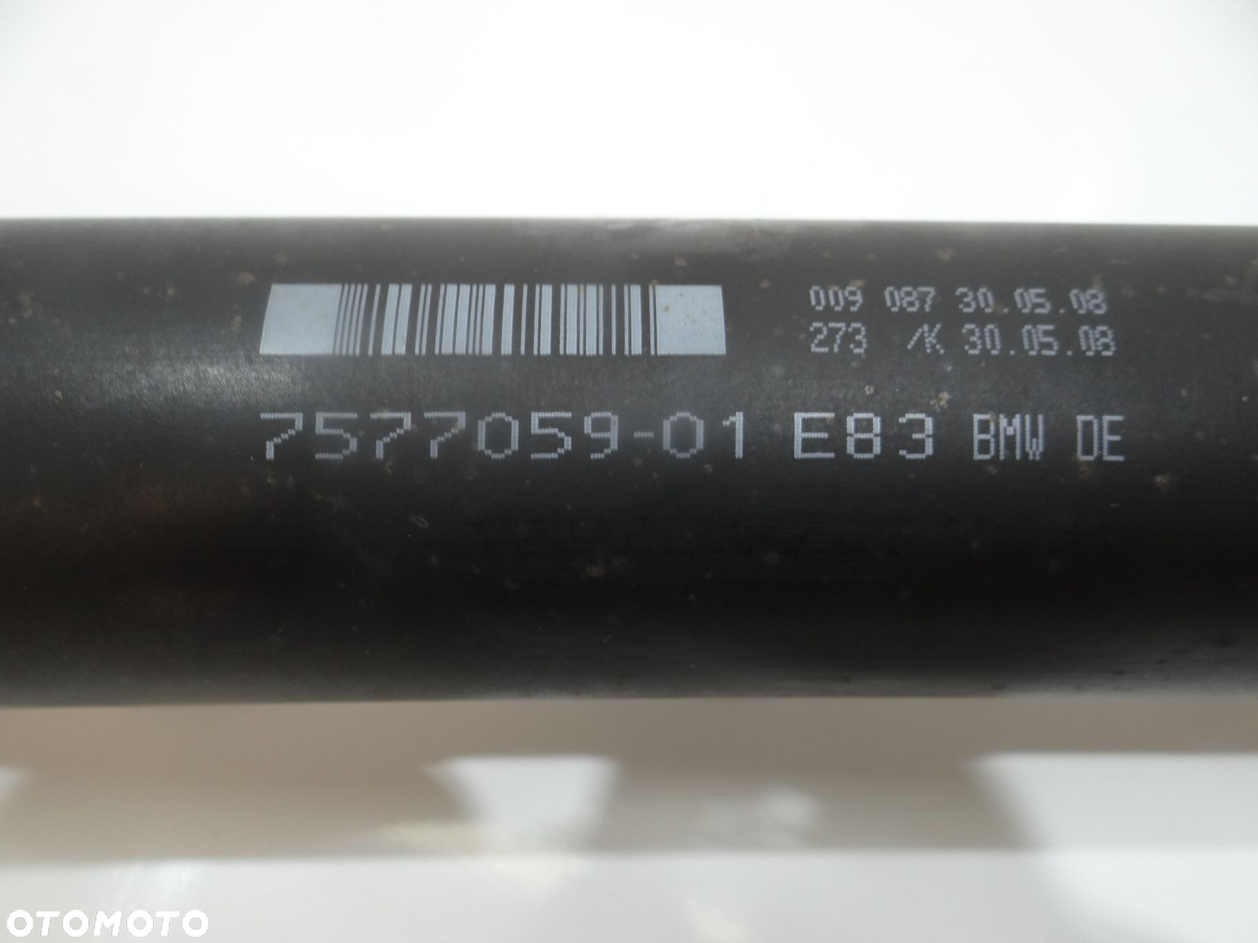 WAŁ NAPĘDOWY BMW X3 E83 N47D20A 7577059 - 5