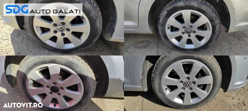 Set 4 Jante Roti Aliaj FARA Anvelope 195 55 16 R16 5x112 Audi A6 C6 2005 - 2011 id0270 - 1