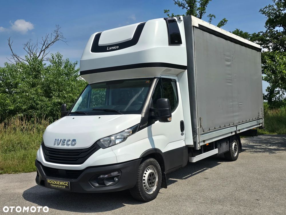 Iveco DAILY 35S HI-MATIC Automat , 2023r, Bezwypadkowy, 10 EP, Salon PL , ASO BURTO FIRANA,KLIMA ,WEBASTO,  Fotel kierowcy pneumatyczny - 12