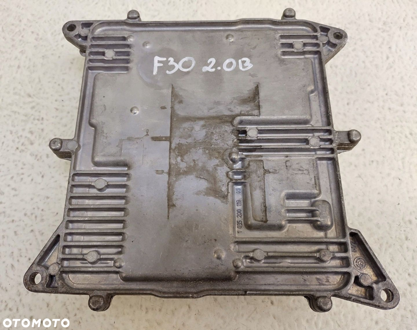BMW 3 F30 F35 F31 2.0 BENZYNA N20B20A KOMPUTER STEROWNIK SILIKA 7643312 - 3