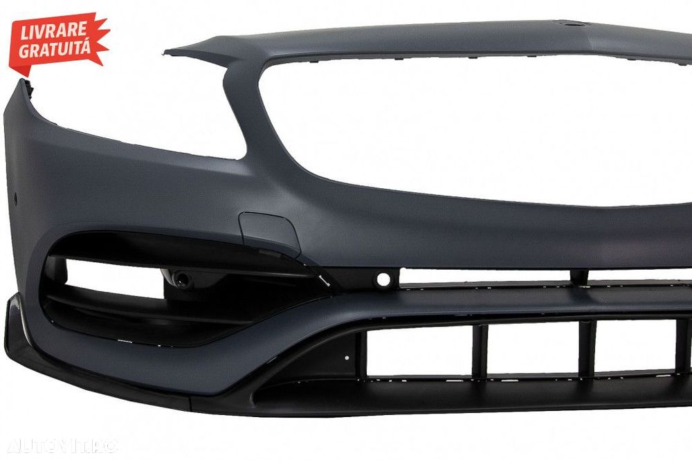 Pachet Exterior Complet cu Grila Neagra Mercedes A-Class W176 (2012-20 - 5
