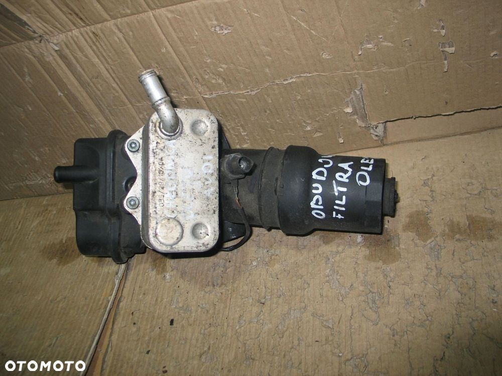 podstawa obudowa chlodniczka filtra oleju audi vw skoda 2,0FSI 06D115397G - 3