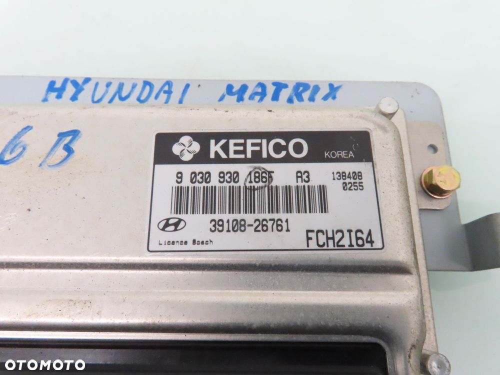 STEROWNIK HYUNDAI MATRIX 1.6 9030930186F 3910826761 - 3