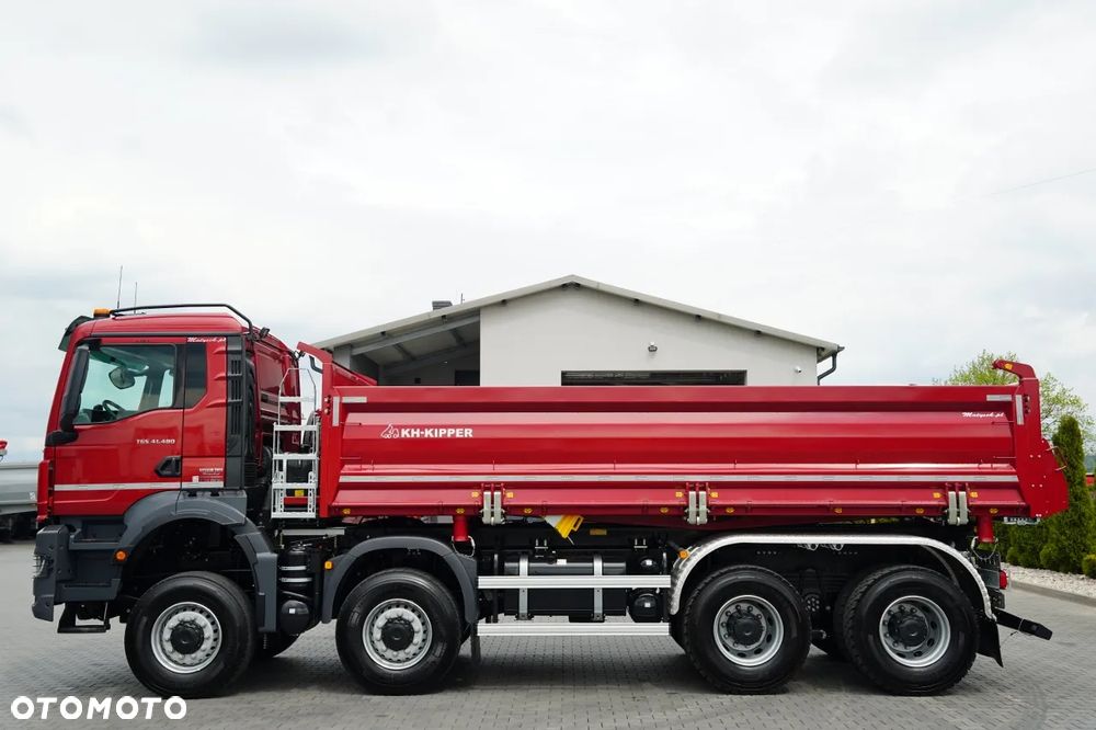 MAN TGS 41.480 / 8X8 / WYMIEŃ SWÓJ STARY NA NOWY / WYWROTKA 3 STRONNA / BORDMATIC / KH KIPPER / AUTOMAT / FABRYCZNIE NOWA - 2026 R / DOSTĘPNY OD RĘKI - 15