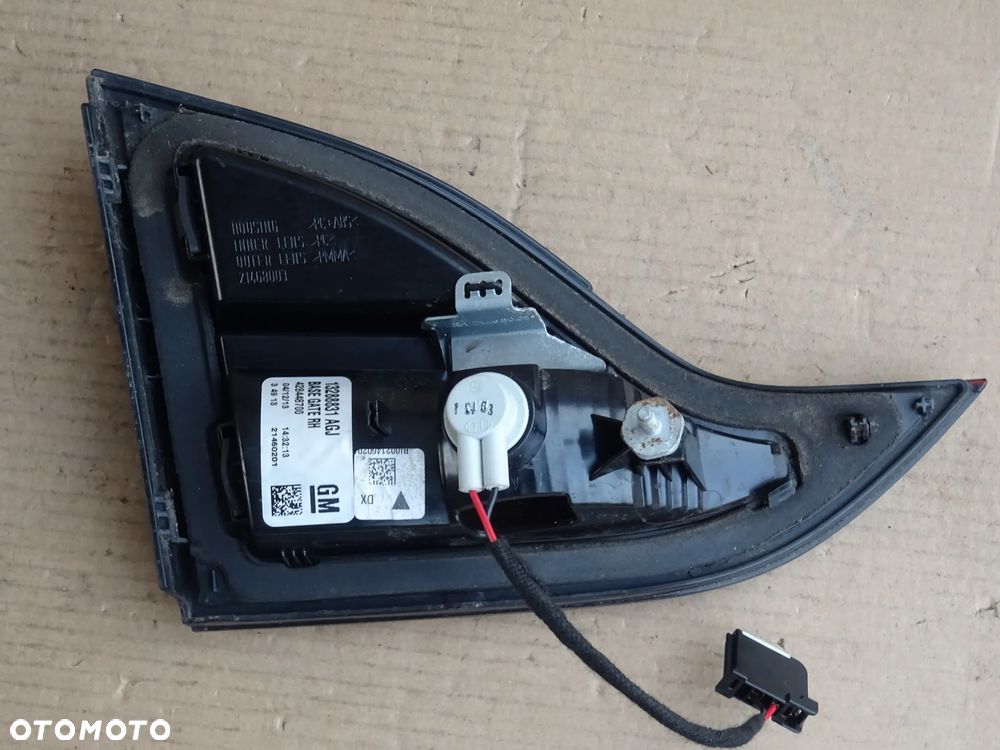 OPEL ZAFIRA TOURER C LAMPA PRAWY LEWY TYŁ PRAWA LEWA TYLNA W KLAPĘ - 5