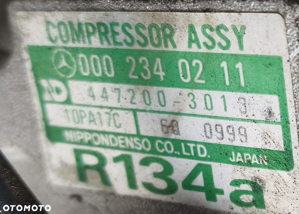MERCEDES SL R129 94r 5.0 SPRĘŻARKA KLIMATYZACJI 0002340211 - 2