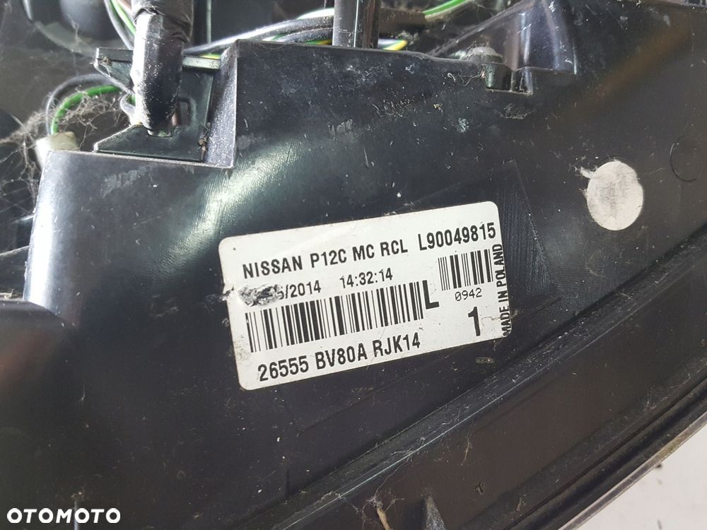 NISSAN JUKE I F15 LIFT 14-19r LAMPA LEWA TYŁ TYLNA - 6
