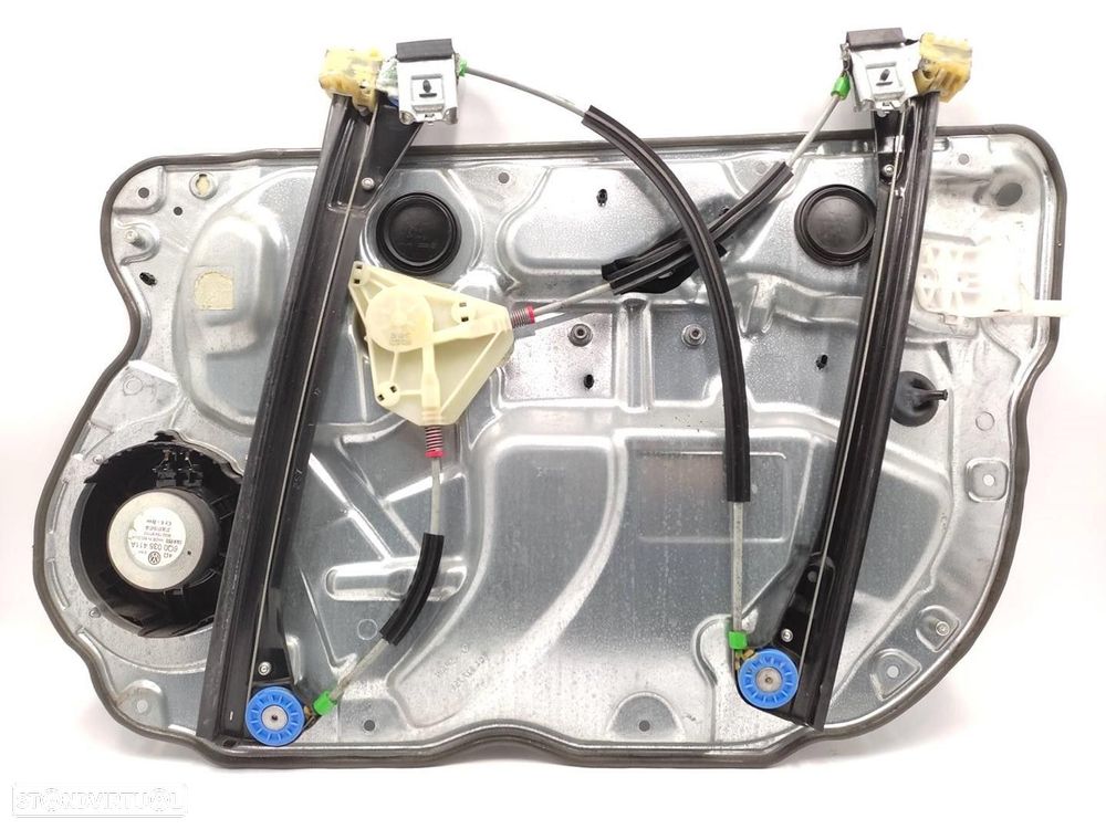 ELEVADOR DE VIDRO FRONTAL ESQUERDO VOLKSWAGEN POLO 2008 -6Q4837461J - 4