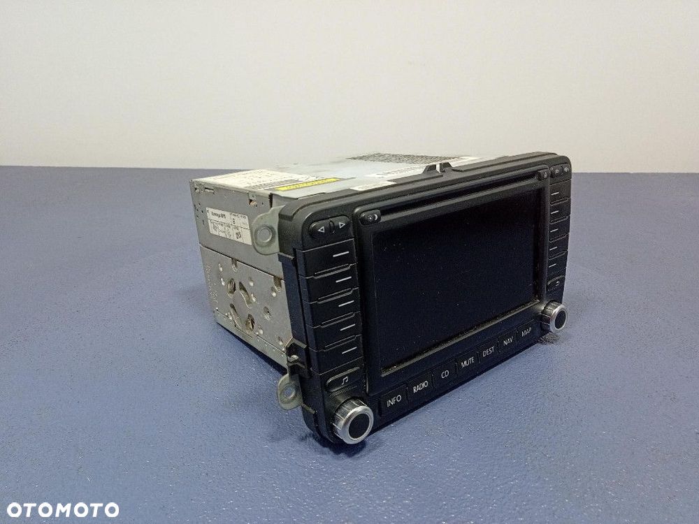 VW GOLF V RADIO CD FABRYCZNE NAWIGACJA 1K0035198B - 9