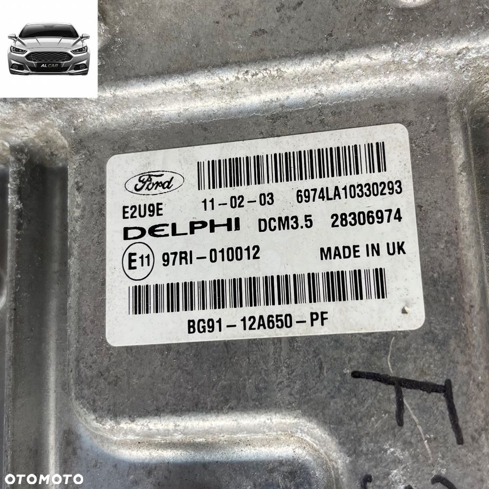 KOMPUTER S-MAX MK1 2.0 TDCI BG91-12A650-PF - 2