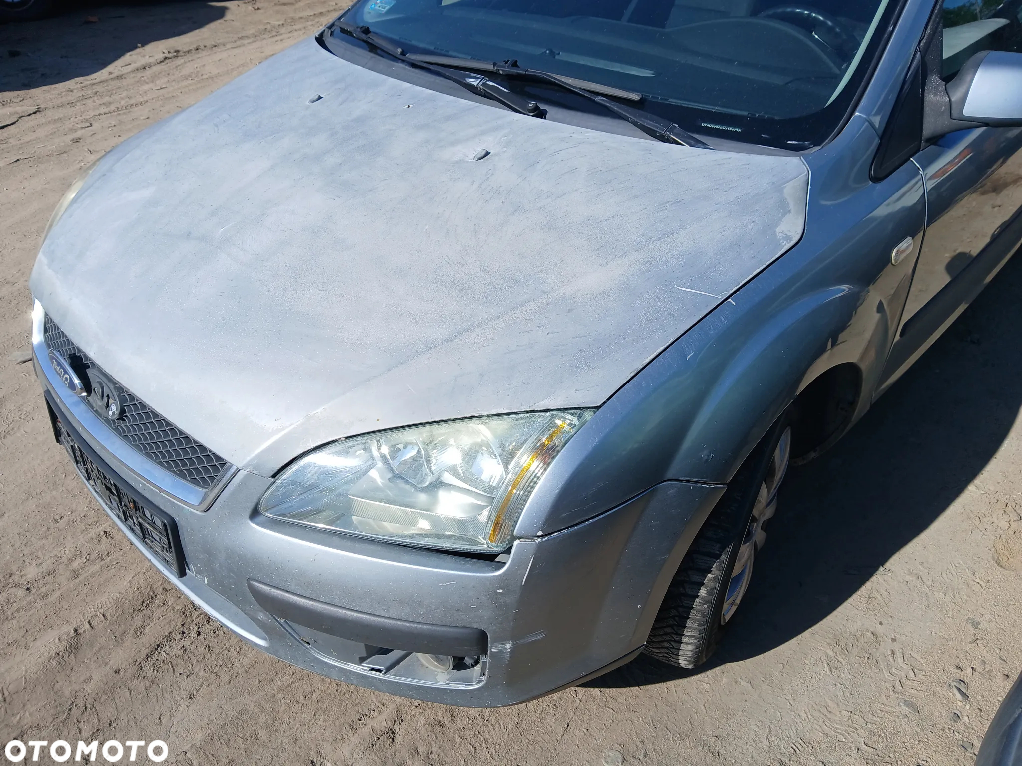 ford focus MK2 MACHINE SILBER maska pokrywa silnika klapa bagażnika zderzak lampa reflektor pas - 2